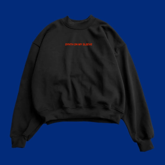 SOMS Luxury Crewneck (Vanta Black)