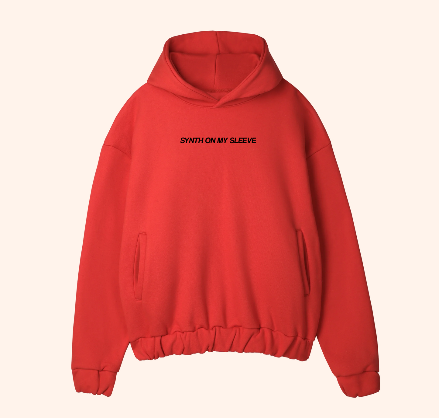 SOMS Scrunch Hoodie (Blood Orange)