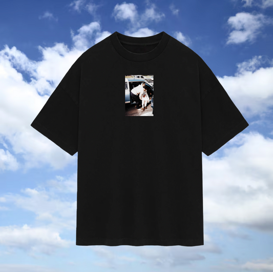 "Father Figure" T-Shirts (Black)